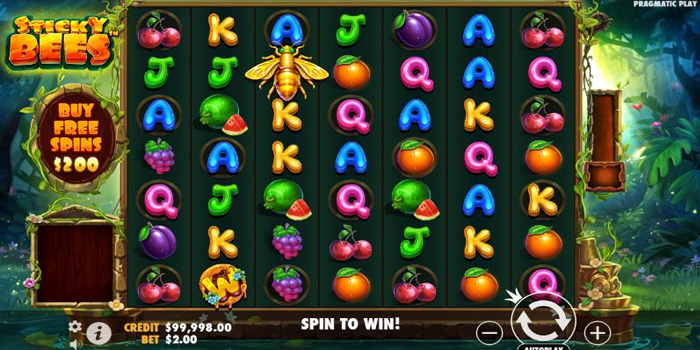 Sticky Bees Lebah Lengket Strategi Jackpot Mengalir